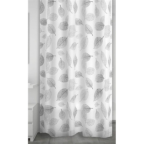 SHOWER CURTAINS FALLIN WHITE 180 X 200