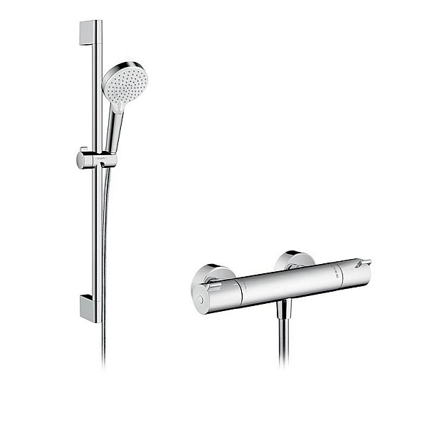 THERMOSTATIC SHOWER MIXER TAP WITH SHOW