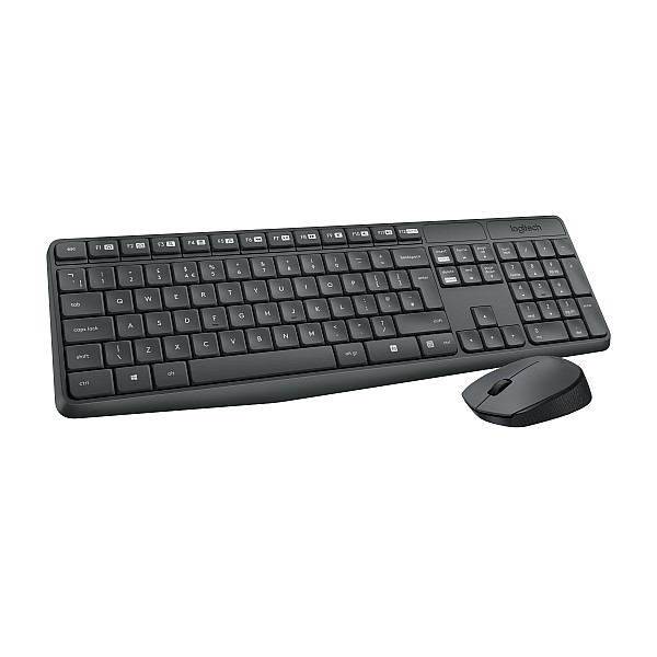 Belaidė klaviatūra ir pelė Logitech MK235