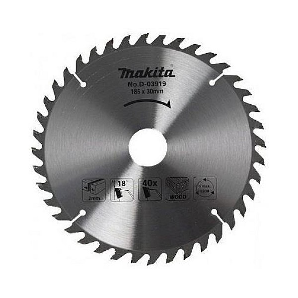 CIRCULAR SAW BLADE 185X30X40T