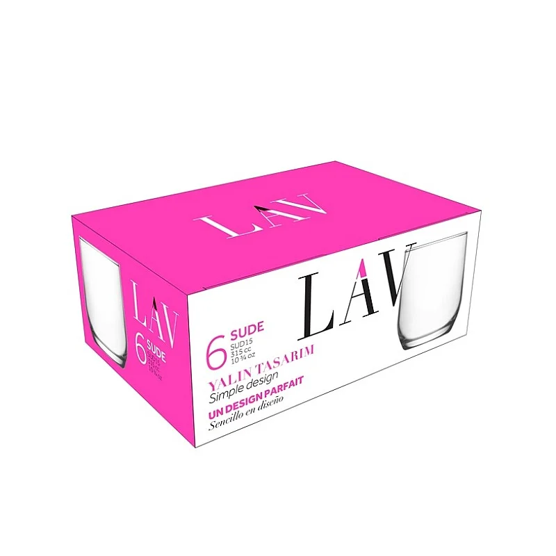 GLĀZES LV-SUD15F 315ML 6GAB GLĀZES LV-SUD15F 315ML 6GAB