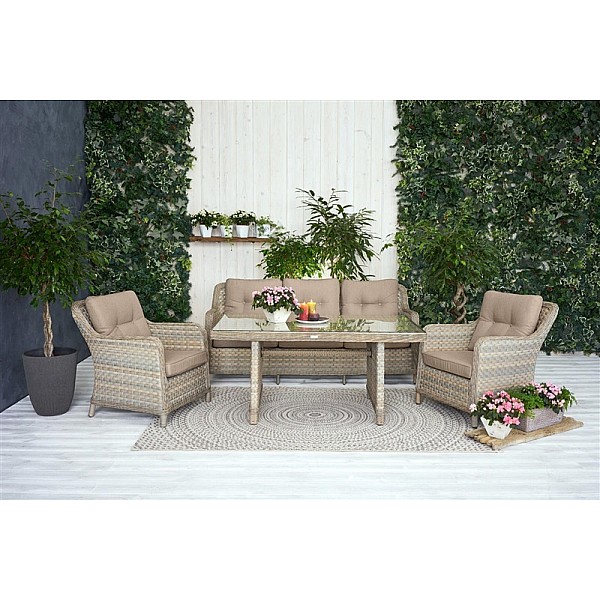 GARDEN FURNITURE SET MOONLIGHT