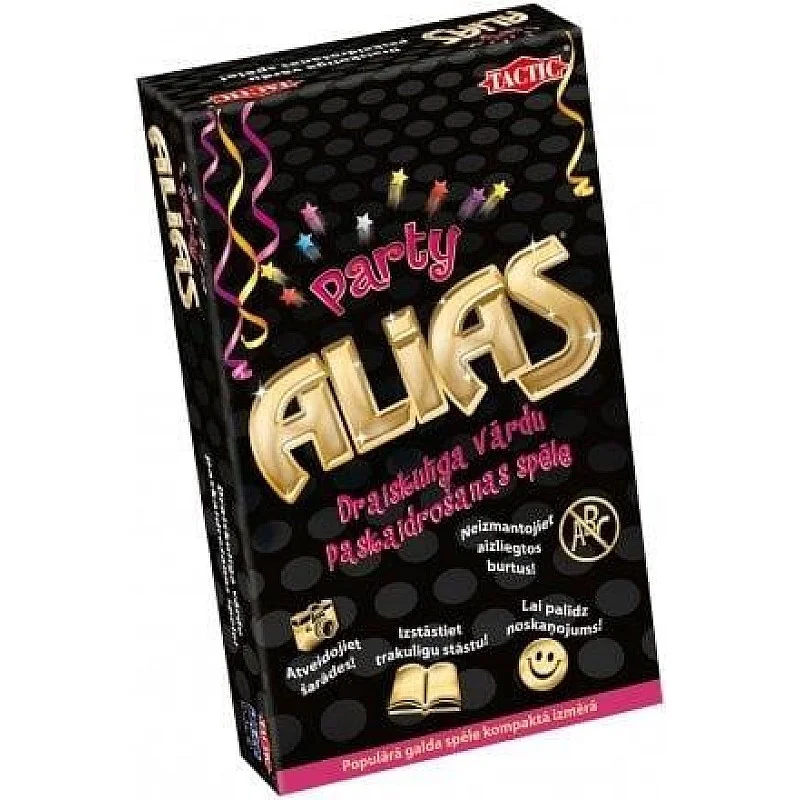 BOARD GAME ALIAS PARTY TRAVEL 53243 LV