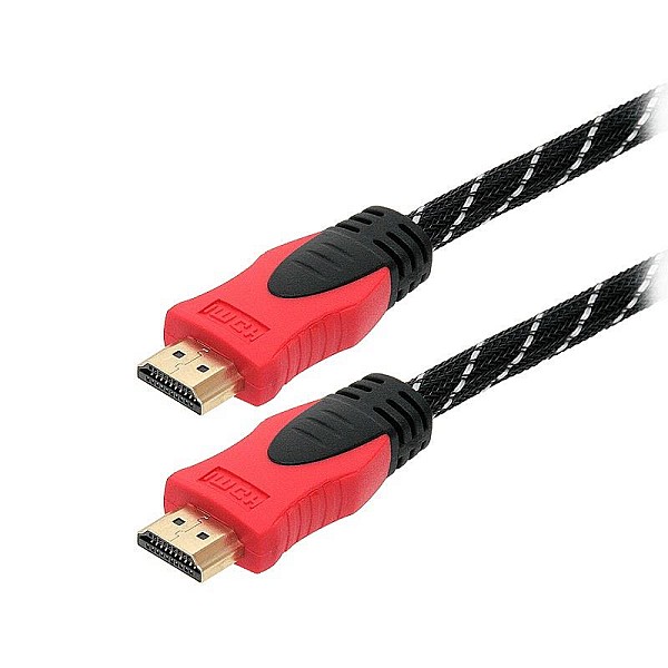 Vads BLOW HDMI M. HDMI M. 1.5m. melns/sarkans 92-053