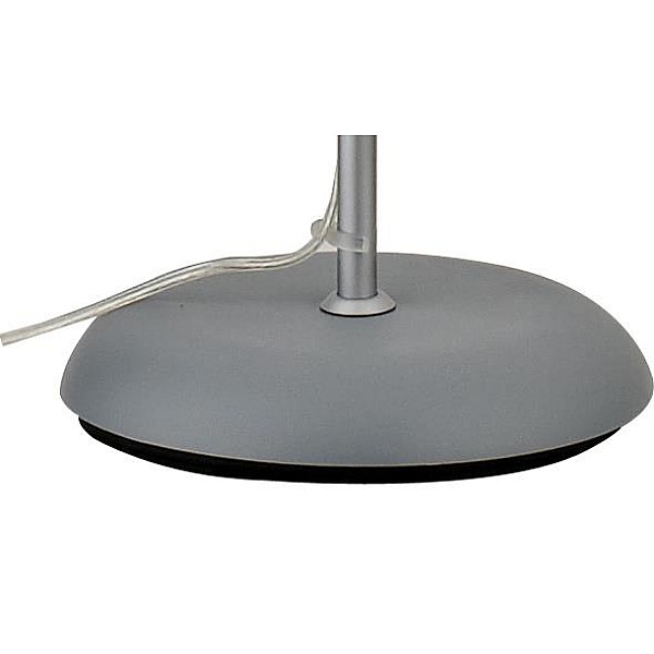 FLOOR LAMP F62AMS 60W E27 SILVER