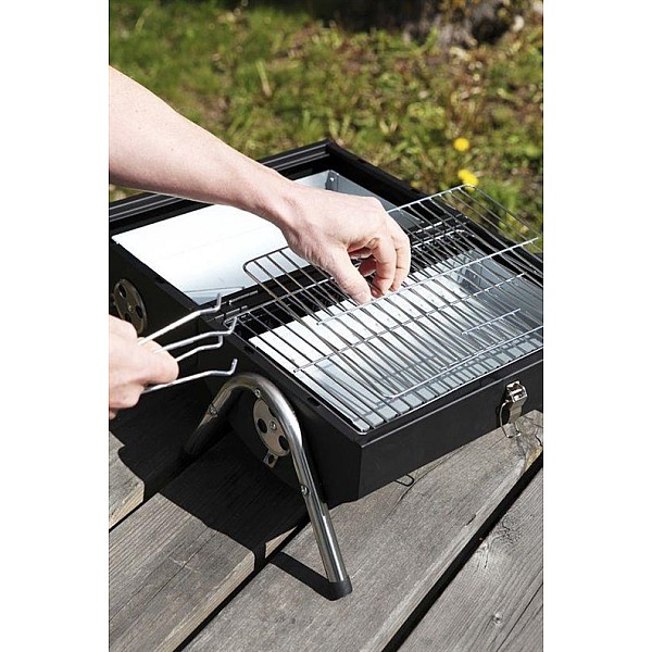 PICNIC BBQ BLACK HEIKKI 42X28X35CM