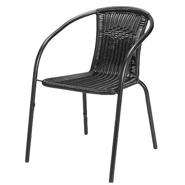 TUOLI EMMA METAL/PE RATTAN