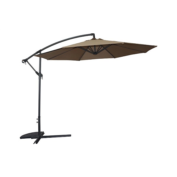 SUN UMBRELLA GARDEN BROWN