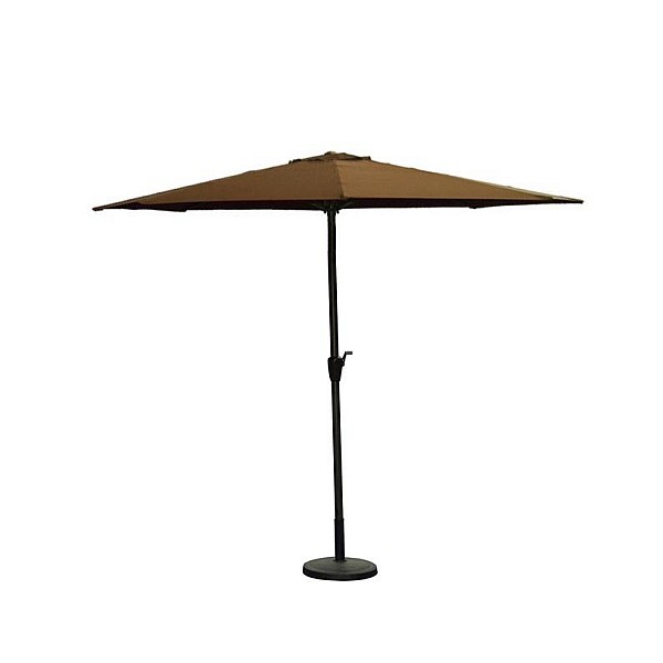 SUN UMBRELLA SIMPLE BROWN