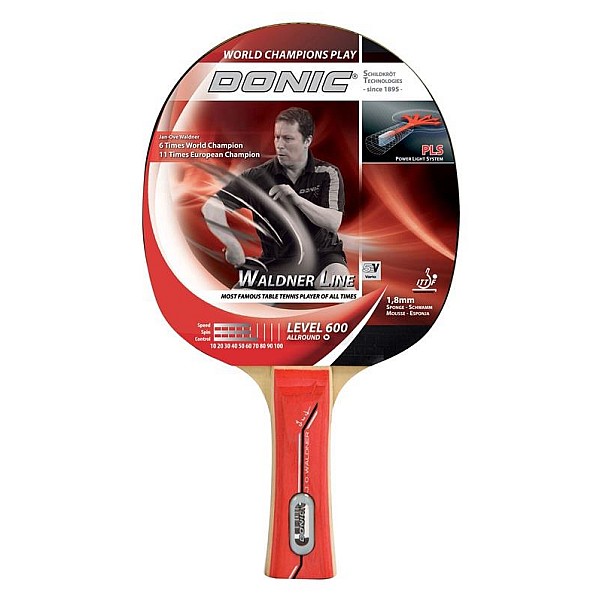 RACKET TABLE TENNIS WALDNER LEV 600