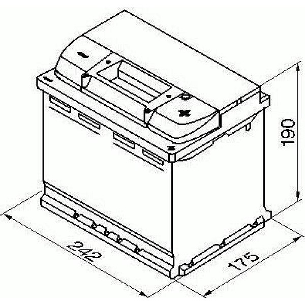 BATTERY BOSCH S4 60 (R+) / 540? EURO