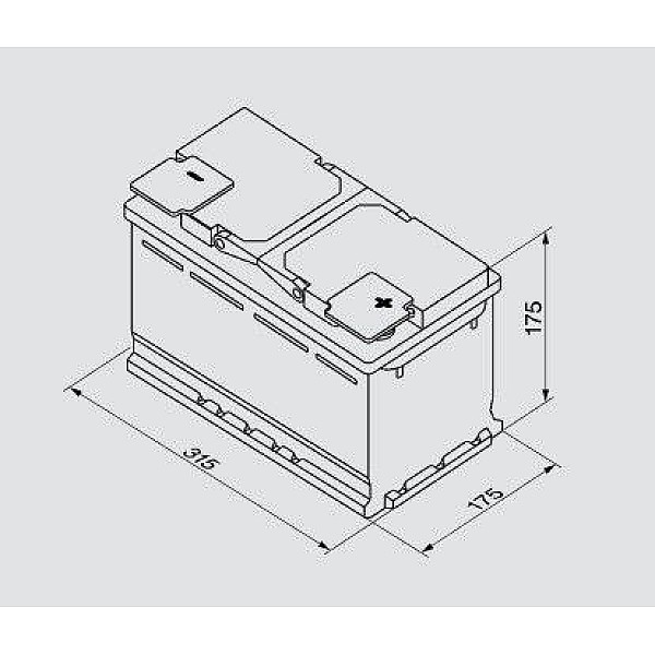 AKKU BOSCH 85AH/800A 0092S50100 S5 010