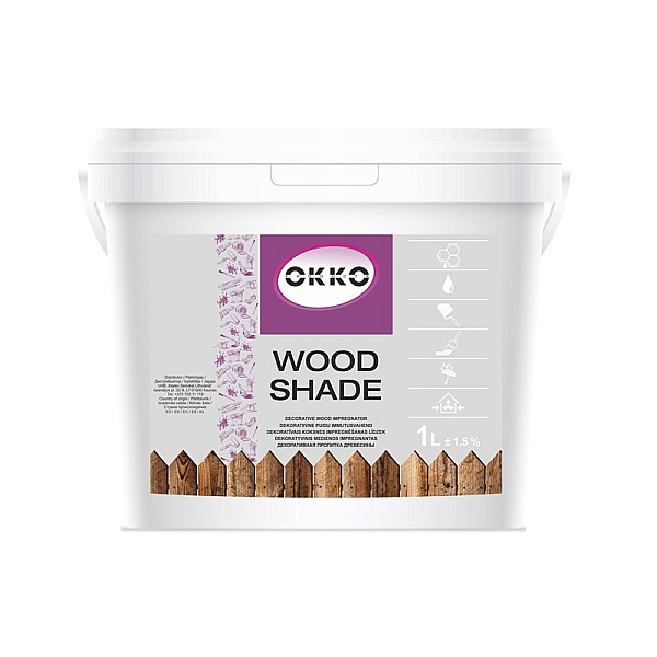 Impregnants Okko Wood Shade. rieksts. 1 l