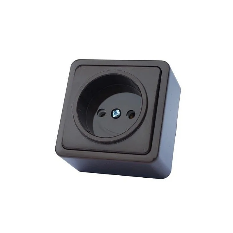 SOCKET RP16-001V OVER PLASTER ANTHR SL+ SOCKET RP16-001V OVER PLASTER ANTHR SL+