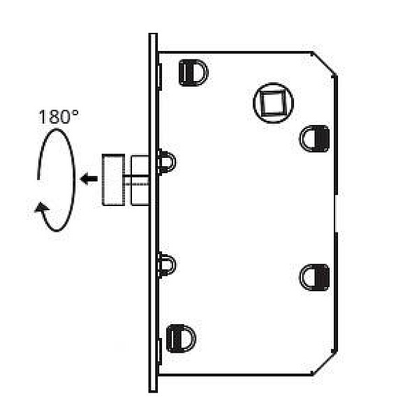 WC-LOCKSET VAL2014 MATT CHROME