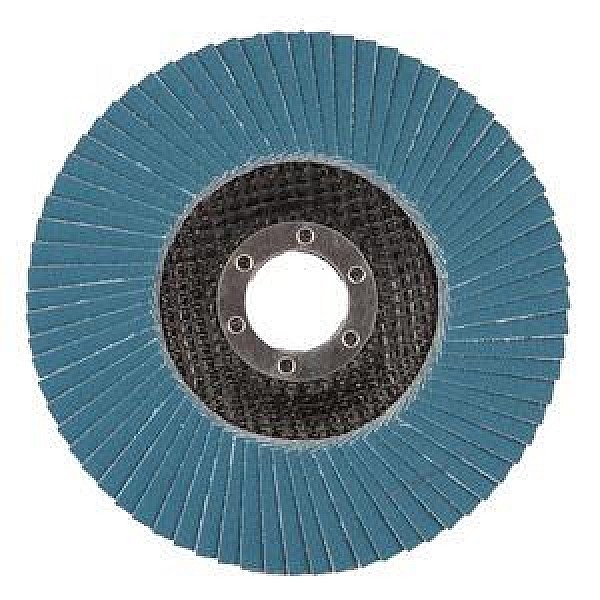 FLAPDISC 125MM GRIT 120 RST ZIRKONIUMALU