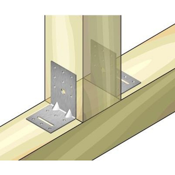 ANGLE BRACKET 90X60X60(2.0) TUGEVD ZN