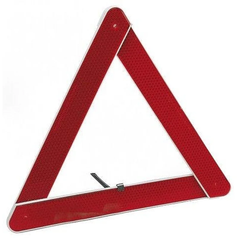 Avārījas zīme Bottari Warning Triangle. sarkana