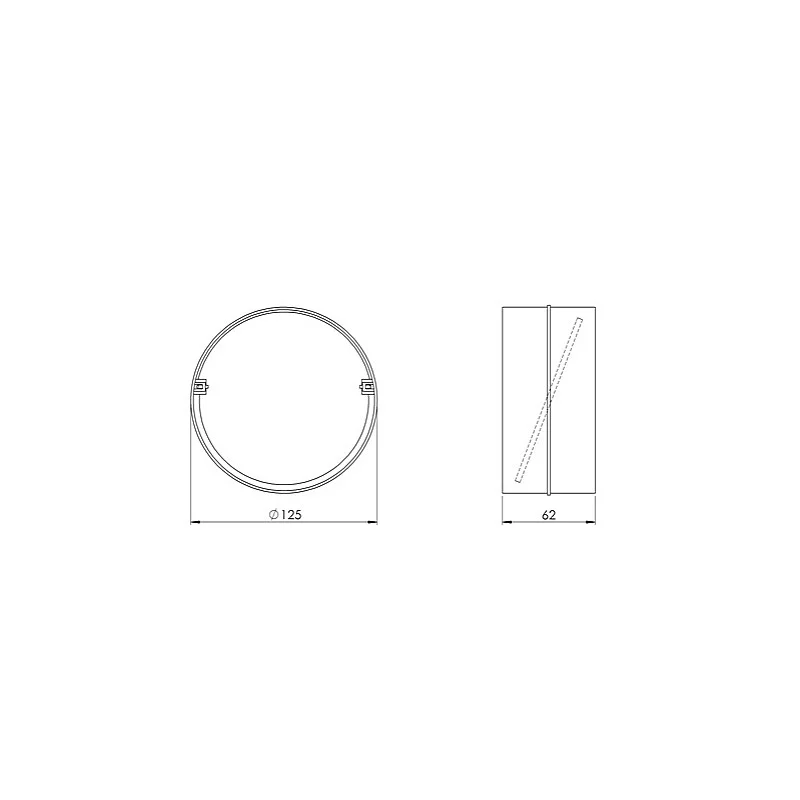 SAVIENOJUMSAR VĀRSTU AV125MM (EUROPLAST) SAVIENOJUMSAR VĀRSTU AV125MM (EUROPLAST)