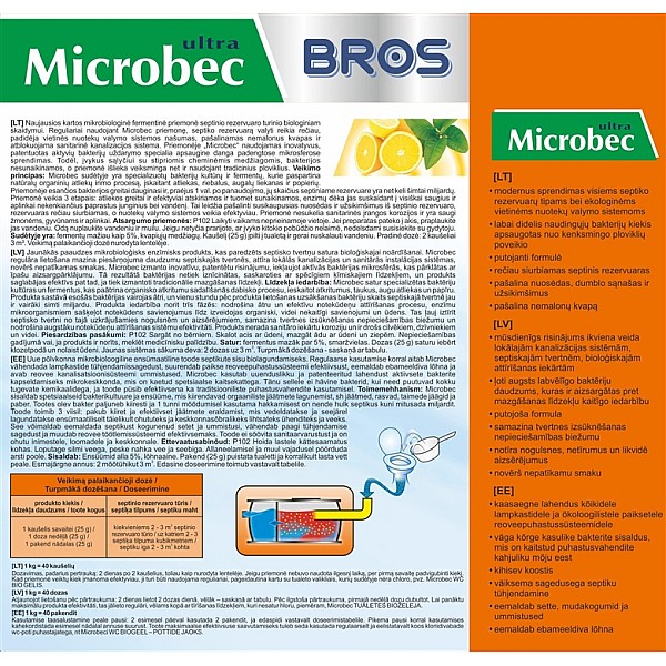 MICROBEC KÄIMLATELE BROS 1KG