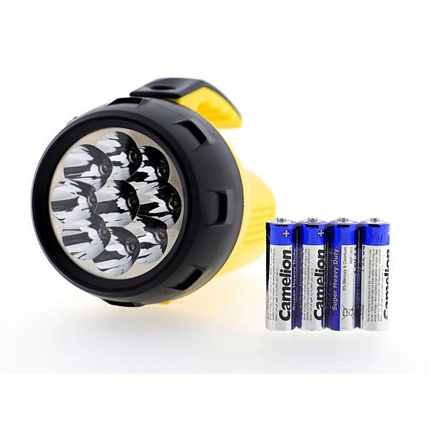 FLASHLIGHT CAMELION 9XLED + 4XAA