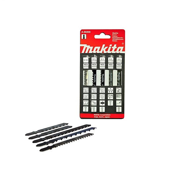 JIG SAWBLADESET MAKITA 5-PCS