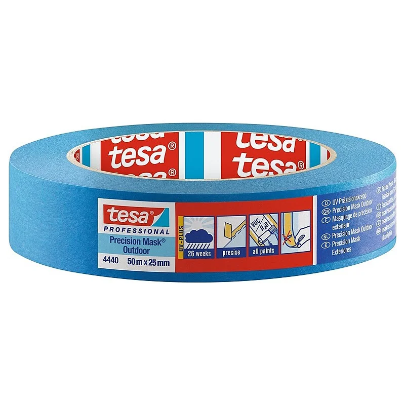 JUOSTA DAŽYMO LAUKO DARBAMS UV 50MX25MM