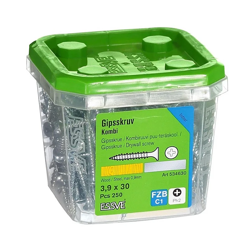 Medsraigčiai Essve. 3.9 x 30 mm. ZN. PH2. 250 vnt.