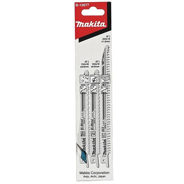 SABRE SAW BLADE SET 3PCS