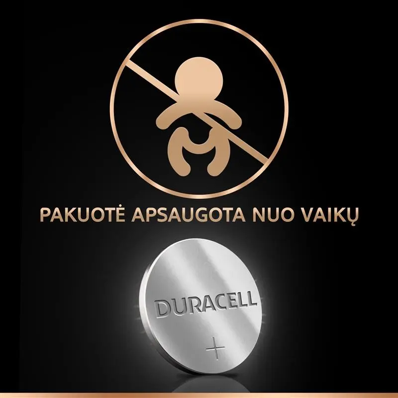 Elementas DURACELL CR2450. 3V Elementas DURACELL CR2450. 3V