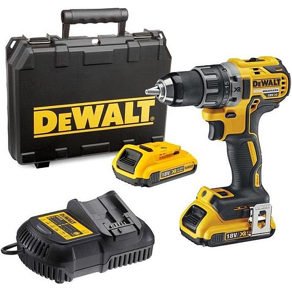 Urbis ar bateriju Dewalt DCD791D2-QW-K. 20 V. 2 Ah