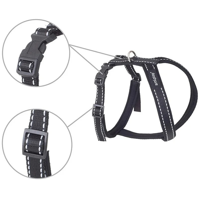 SIKSNIŅA PLECU M 34X49-59CM MELNA