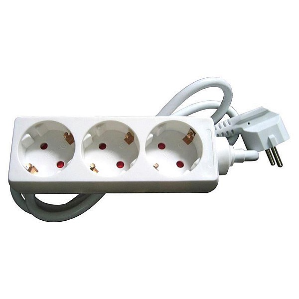 Okko Power Strip 3 Outlet 230V 16A 1.5m