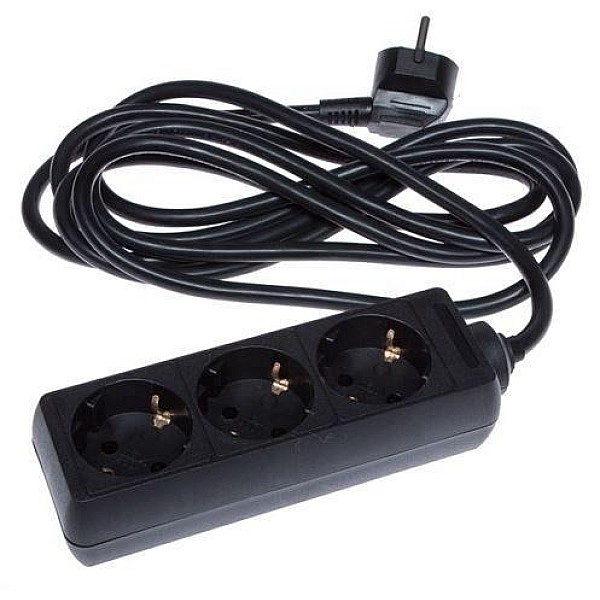 Okko Power Strip 3 Outlet 250V 16A 3m