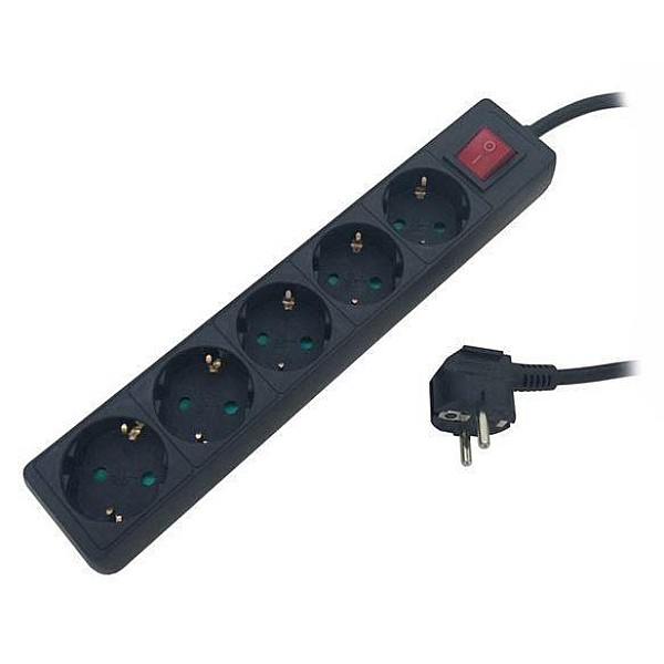 Okko Power Strip 5-Outlet 230V 16A 3 m