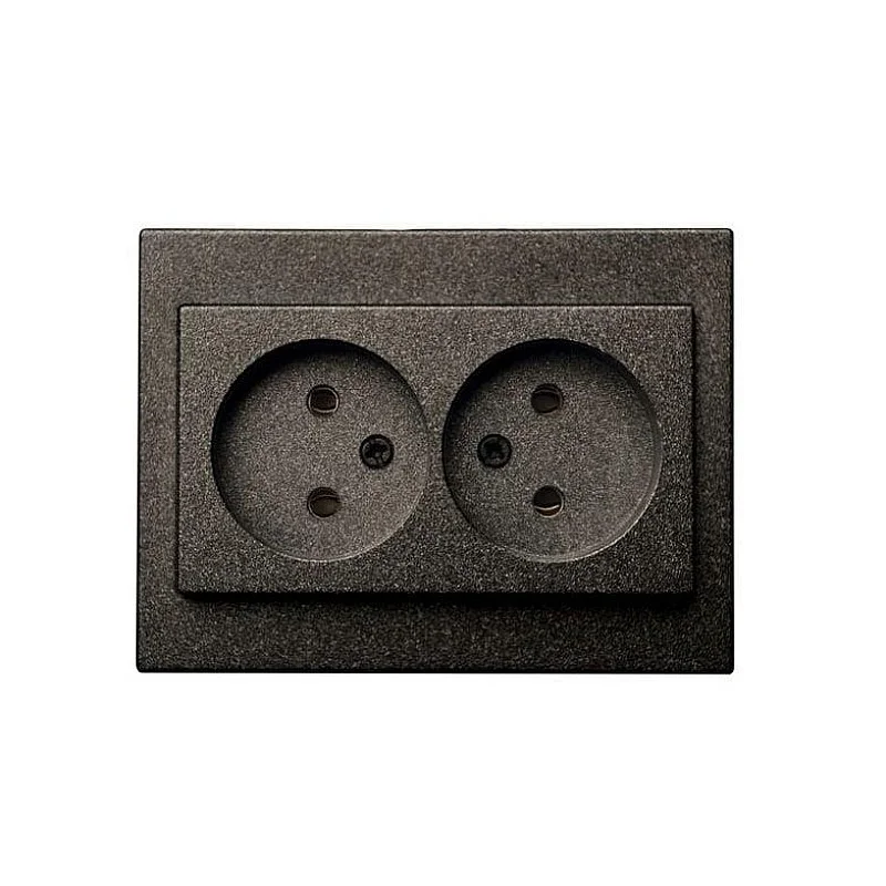 2-WAY SOCKET WITHOUT EARTHING 2-WAY SOCKET WITHOUT EARTHING