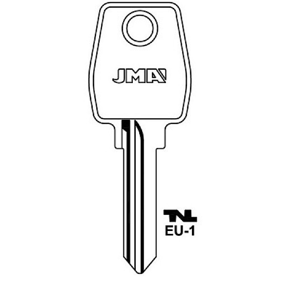 BLANK KEY EU-1 EUL3L