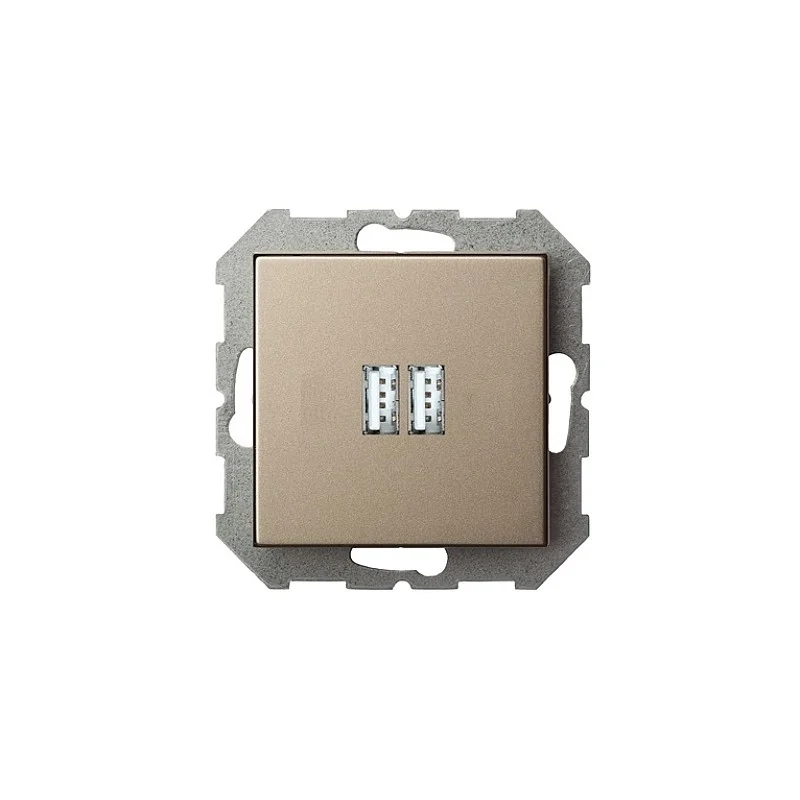 CHARGER USB ĮUK-2-01 CHAMPAGNE