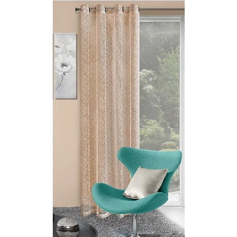 CURTAIN FIR/AMANDA/BEZ 140X250 RINGS