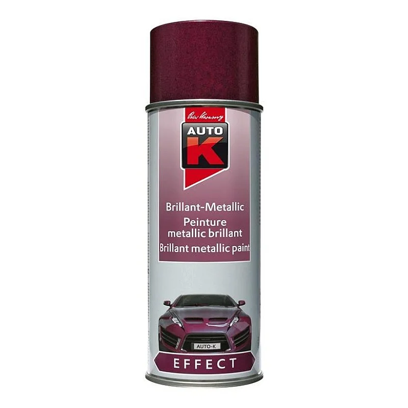 AUTO-K BRILLIANT METALLIC INDY RED 400ML