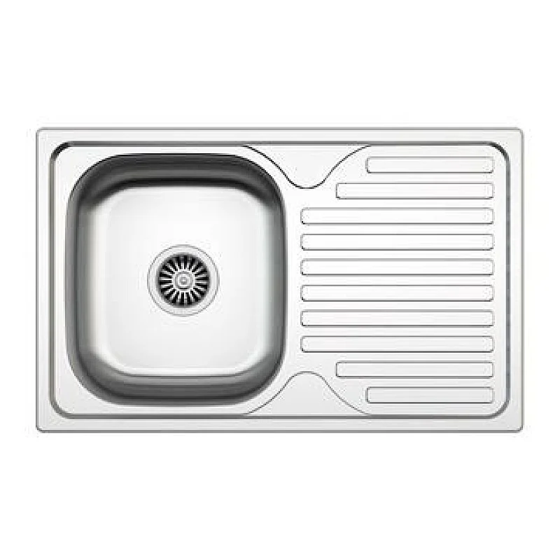 STAINLESS STEEL SINK AS28+ SYPHON