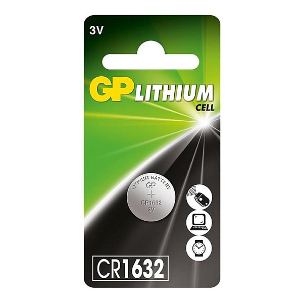 BATTERY LITHIUM CR1632 3V