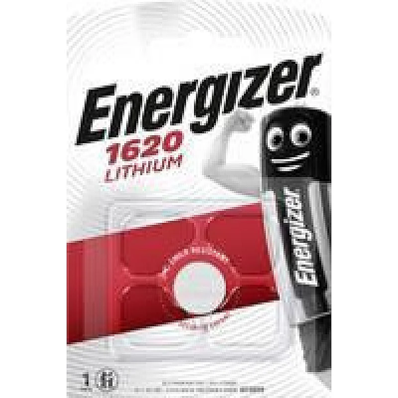 ENERGIZER LITHIUM BUTTON CELL CR1620 X1 ENERGIZER LITHIUM BUTTON CELL CR1620 X1