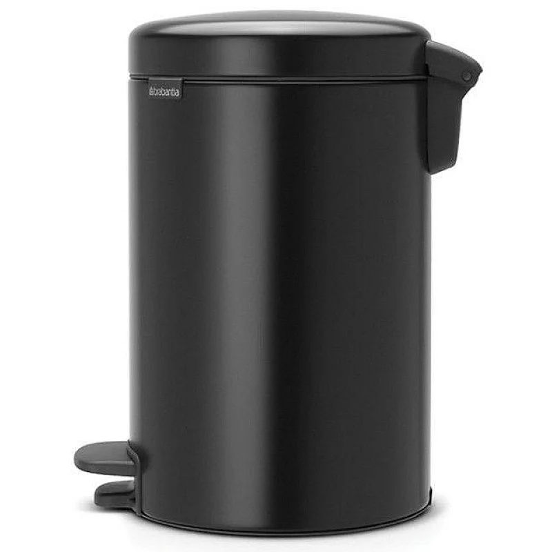 DUST BIN NEWICON 12L MATT BLACK