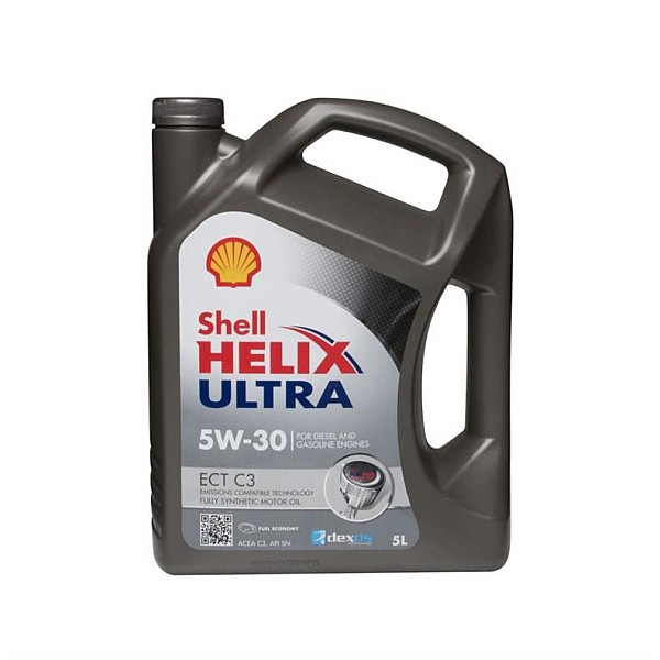 MOTOREĻĻA SHELL HEL ULTRA ECT C3 5W30 5L