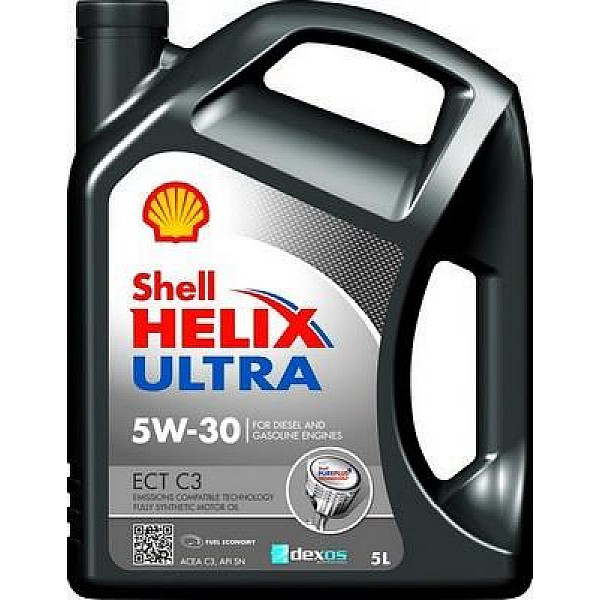 MOTOREĻĻA SHELL HEL ULTRA ECT C3 5W30 5L