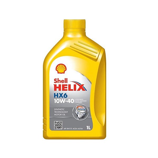 MOTOREĻĻA SHELL HELIX HX6 10W-40 1L