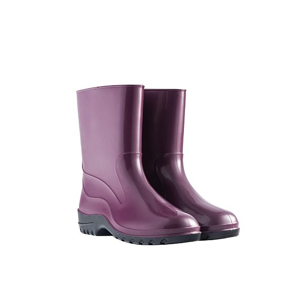 RUBBER BOOTS WOMENS SIZE 38 BORDO