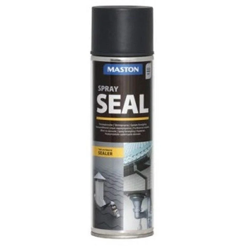 SPRAYPAINT SPRAYSEAL BLACK 500ML