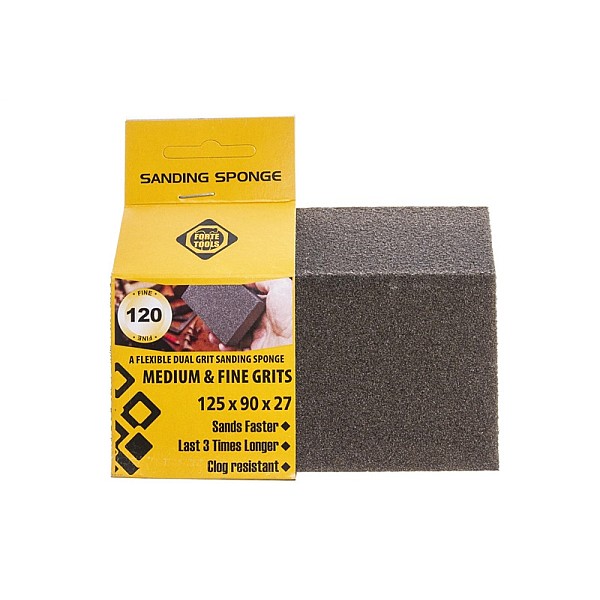 GRINDING SPONGE FORTE TOOLS 125X90X27 M